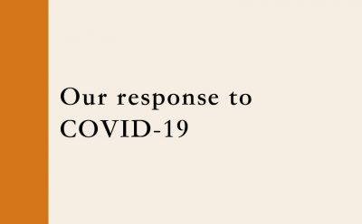 Our response to COVID-19